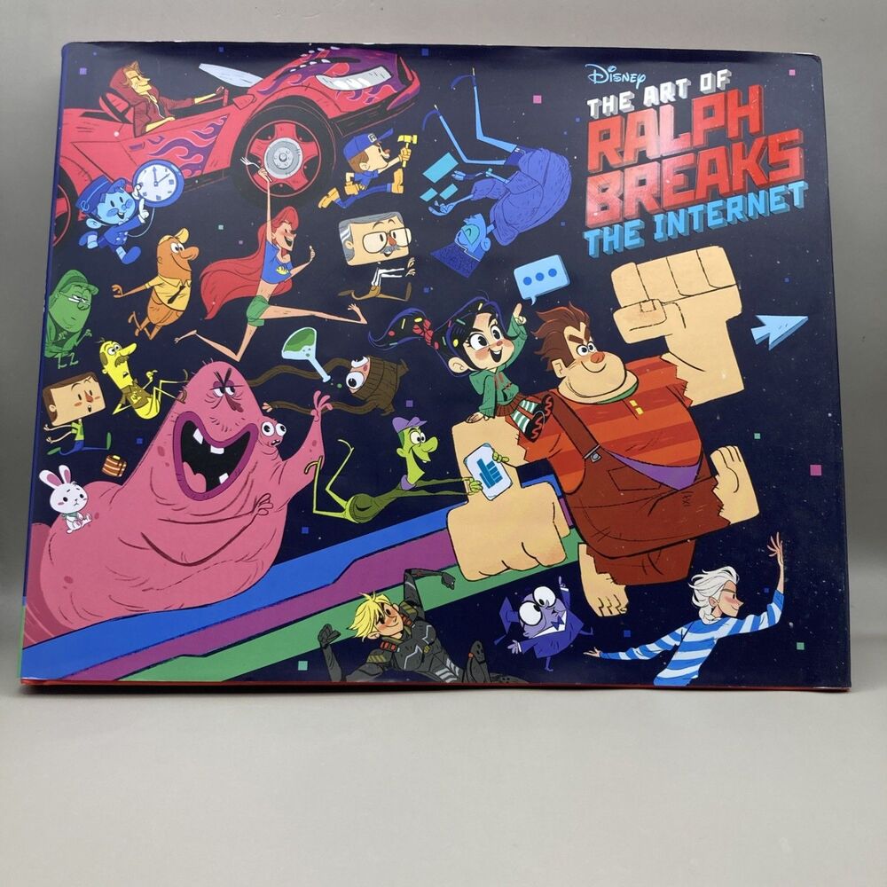 The Art of Disney Ralph Breaks the Internet by Jessica Julius Hardcover Book